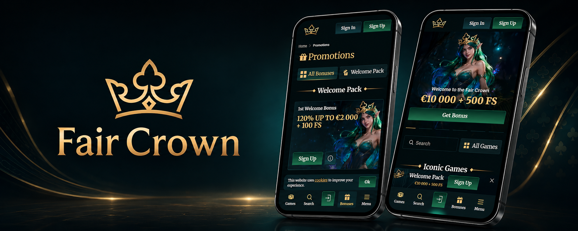 FairCrown Casino app-skjermbilde